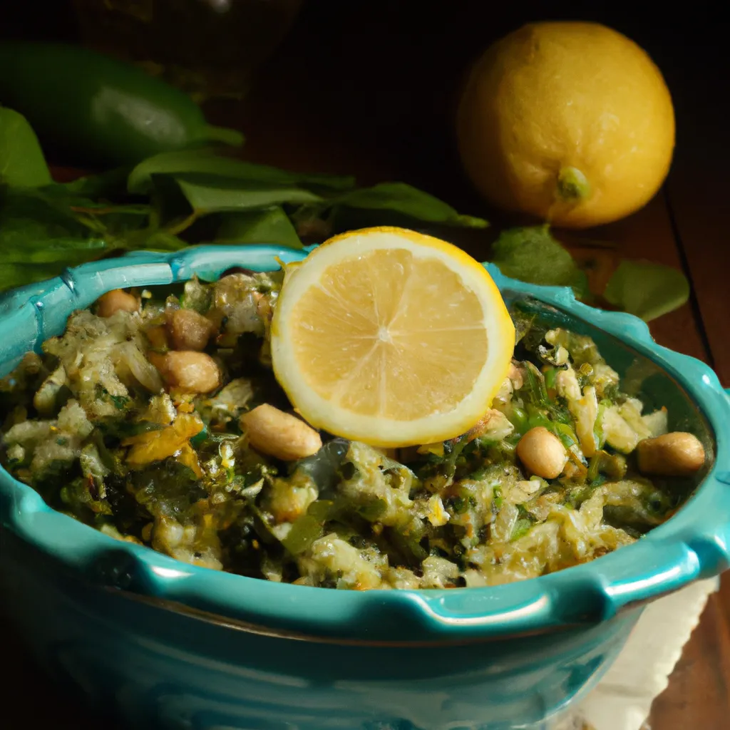 Paso 6 de la receta de arroz con espinacas y garbanzos: Ajustes y presentación