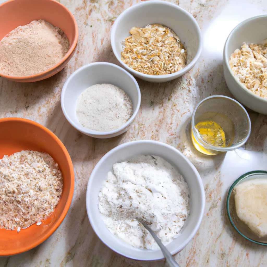 Ingredientes para barritas de avena caseras: 2 tazas de avena en hojuelas, 1/2 taza de mantequilla de maní o crema de cacahuete, 1/3 taza de sirope de arce o agave