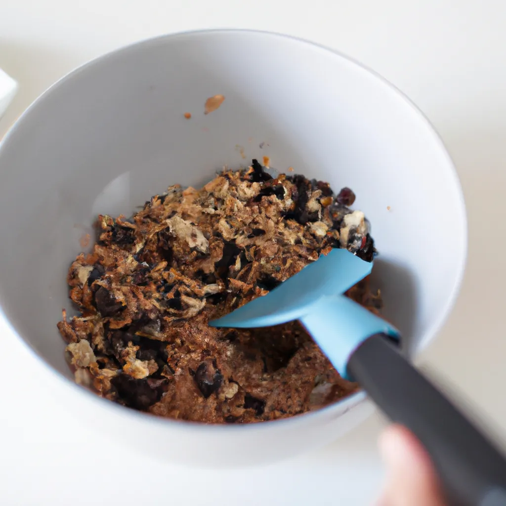 Paso 4 de la receta de barritas de avena caseras: Añadir extras