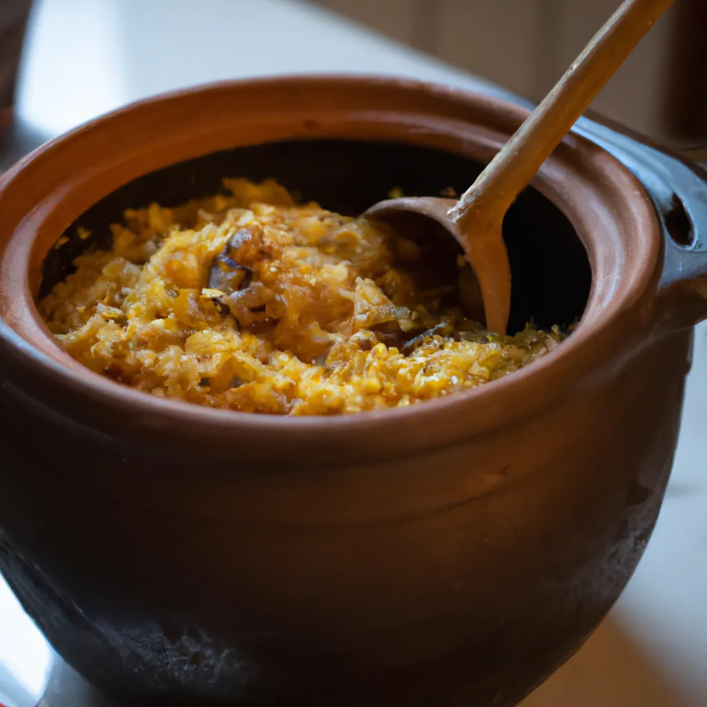 Paso 6 de la receta de arroz al horno vegano: Hornear y reposar